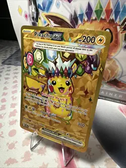 Pikachu ex 247/191 Sv08: Surging Sparks Holo Pokemon TCG Near Mint - Image 3
