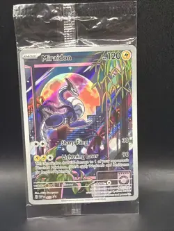 Pokemon TCG Miraidon SVP Black Star Promos Holo Card SVP013 Sealed - Image 1