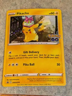 Pikachu Swsh234 – Pokemon Promo – Near Mint – Cosmos Holo - Image 1