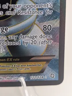 MP Registeel EX 122/124 Dragons Exalted Ultra Rare Full Art Holo Pokemon Card - Image 4