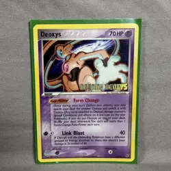 Pokemon TCG Deoxys Movie Promo Card 16/107 Stamped Destiny Deoxys NM - Image 1