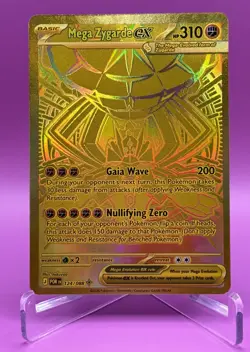 Pokemon TCG - Perfect Order Mega Zygarde EX GOLD HYPER RARE 124/088 - Image 1