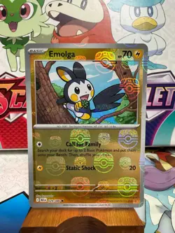 Emolga 029/086 Master Ball - Black Bolt English - Pokemon TCG - SHIPS FAST - Image 1