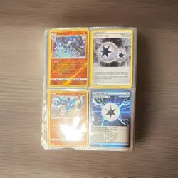 Pokemon TCG Binder Lot Lucario Riolu Magikarp Squirtle Tentacool Cards - Image 1