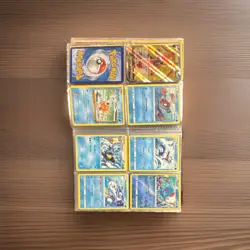Pokemon TCG Binder Lot Lucario Riolu Magikarp Squirtle Tentacool Cards - Image 3