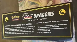 Pokemon TCG Vmax Dragons Premium Collection 2022 Factory Sealed 11 Packs Inside - Image 4