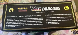 Pokemon TCG Vmax Dragons Premium Collection 2022 Factory Sealed 11 Packs Inside - Image 5