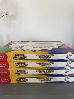 Pokemon TCG Ascended Heroes Premium Poster Collection Mega Gardevoir New - Image 3