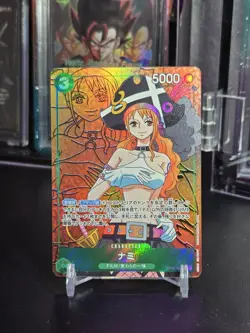 Nami OP02-036 Alt Art SR Game Paramount War Japanese One Piece - Image 1
