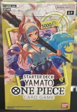One Piece TCG YAMATO STARTER DECK DISPLAY Sealed English 6 Decks ST-09 - Image 1