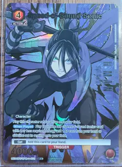 Union Arena One Punch Man Speed-o-Sound Sonic SR ⭐ 1 Star Foil UE06BT NM - Image 1