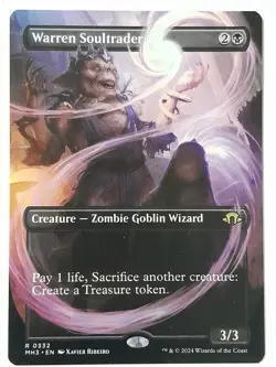 Warren Soultrader (Borderless #332) - NM - MH3 Modern Horizons 3 - MTG Magic - Image 1