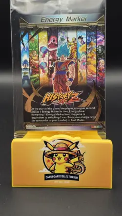 Dragon ball super card game BT27 GOLD Energy Marker History Of Z M-51 SEALED - Image 1