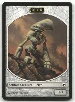 Myr Token #7 (NM) Scars of Mirrodin SOM Magic MTG - Image 1