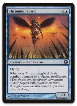 Thrummingbird #47 (NM) Scars of Mirrodin SOM Magic MTG - Image 1