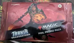 2025 Magic the Gathering MTG TARKIR DRAGONSTORM (8) Foil & (20) Promo Packs - Image 2