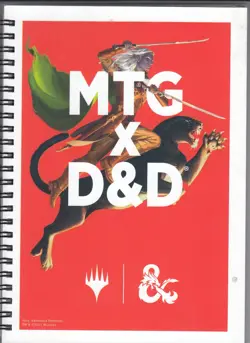 MtG Adventures in the Forgotten Realms MTG x D&D Prerelease Promo 32 card Binder - Image 1