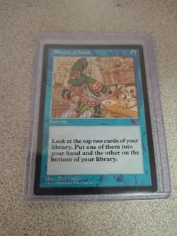 vintage magic the gathering Sleight of Hand Portal Second Age common nm - Image 1