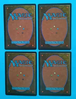 Magic the Gathering MTG Ice Age BURNT OFFERING X 4 LP/EX C 1995! - Image 3