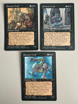Mindstab Thrull 3x Set MTG - Fallen Empires - Englisch ©1994 NM/EX all Versions - Image 1