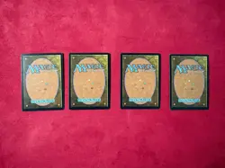 Complete Mountain Set 4 Cards - Tempest Vintage Magic The Gathering MTG Classic - Image 2