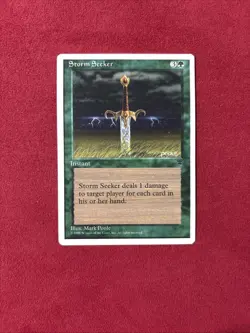 Storm Seeker - Chronicles - Magic The Gathering MTG Vintage 90’s Classic - Image 1