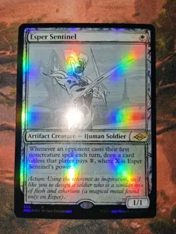 MTG FOIL Esper Sentinel Modern Horizons 2 Showcase LP - Image 1