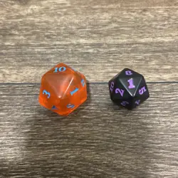 OVERSIZED MTG D20 Spindown Life Counter Dice - MURDER AT KARLOV MANOR - Image 2