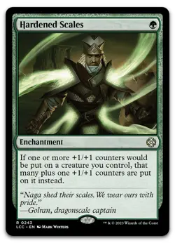 Hardened Scales #243 (NM) Lost Caverns of Ixalan LCC Magic MTG - Image 1