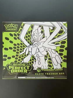 Pokemon TCG - Perfect Order - Pokemon Centre Elite Trainer Box - READ - Image 1