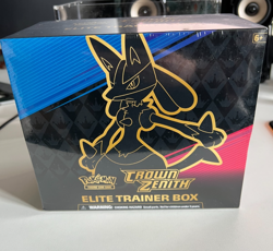 Pokemon TCG Crown Zenith Elite Trainer Box ETB New and Sealed with acrylic case - Image 2