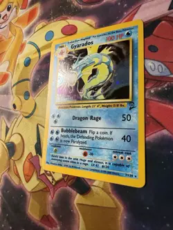 Pokemon TCG Gyarados 7/130 Base Set 2 Holo Rare - Image 2
