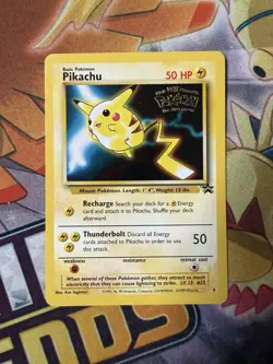 Pokemon English Vintage - Black Star Promo WOTC - Pikachu 4 - Movie - Image 1