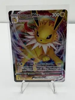 Pokemon TCG Jolteon VMAX Holo Ultra Rare Card Evolving Skies 051/203 - Image 1