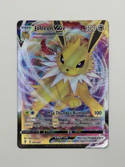 Pokemon TCG Jolteon VMAX Holo Ultra Rare Card Evolving Skies 051/203 - Image 2