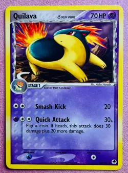 Quilava 36/101 EX Dragon Frontiers | 2006 Vintage Pokemon TCG Card Non Holo | LP - Image 1