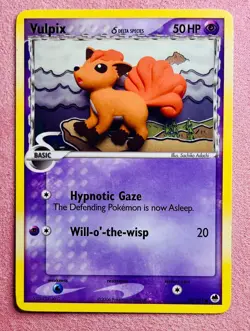 Vulpix 70/101 EX Dragon Frontiers | 2006 Vintage Pokemon TCG Card Non Holo | LP - Image 1