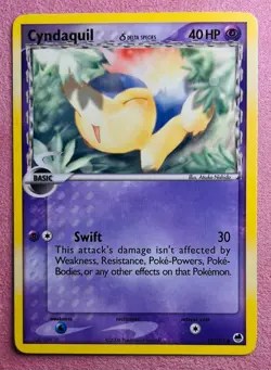 Cyndaquil 45/101 EX Dragon Frontiers | 2006 Vintage Pokemon Card Non Holo | LP - Image 1