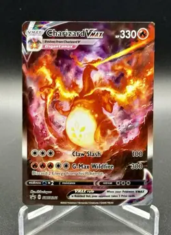 Pokemon TCG Charizard VMAX SWSH261 Sword Shield Promo Near Mint - Image 1