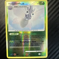 Venomoth Uncommon Reverse Holo Secret Wonders 73/132 HP Pokemon TCG LP - Image 1