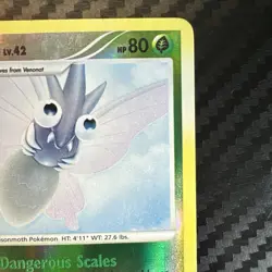 Venomoth Uncommon Reverse Holo Secret Wonders 73/132 HP Pokemon TCG LP - Image 3