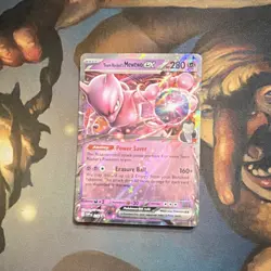 Pokemon TCG Team Rocket's Mewtwo ex SVP 020 Promo EX Holo - Image 1