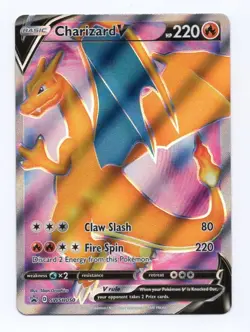 (9) Lot 2020 Pokemon Sword & Shield Charizard V Black Star Promo BSP #SWSH050 - Image 1