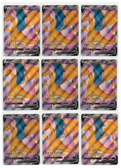 (9) Lot 2020 Pokemon Sword & Shield Charizard V Black Star Promo BSP #SWSH050 - Image 2