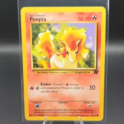 Pokemon TCG Ponyta 64/82 Team Rocket Basic 50HP Common Regular - Image 1