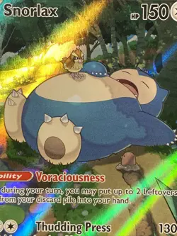 Pokemon TCG Snorlax 051 Sv: Scarlet & Violet 151 Black Star Promo Holo NM - Image 2