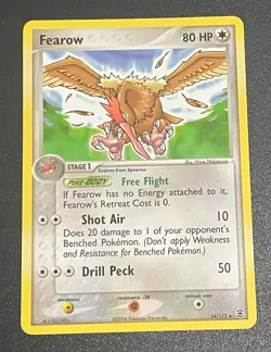 Fearow - Ex Fire Red Leaf Green - 24/112 - Pokemon Card - Image 1
