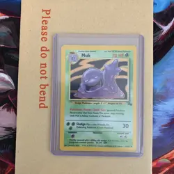 Muk Fossil Holo Rare 13/62 Pokemon Card WOTC 1999 Vintage NM / LP - Image 1