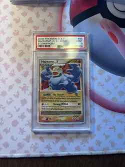 Pokemon Machamp Lv.X Stormfront Holo Ultra Rare #98 PSA 9 Mint - Image 1