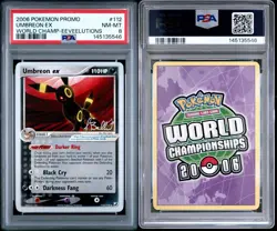 PSA 8 - Umbreon ex 112/115 World Championship 2006 Promo - Image 3
